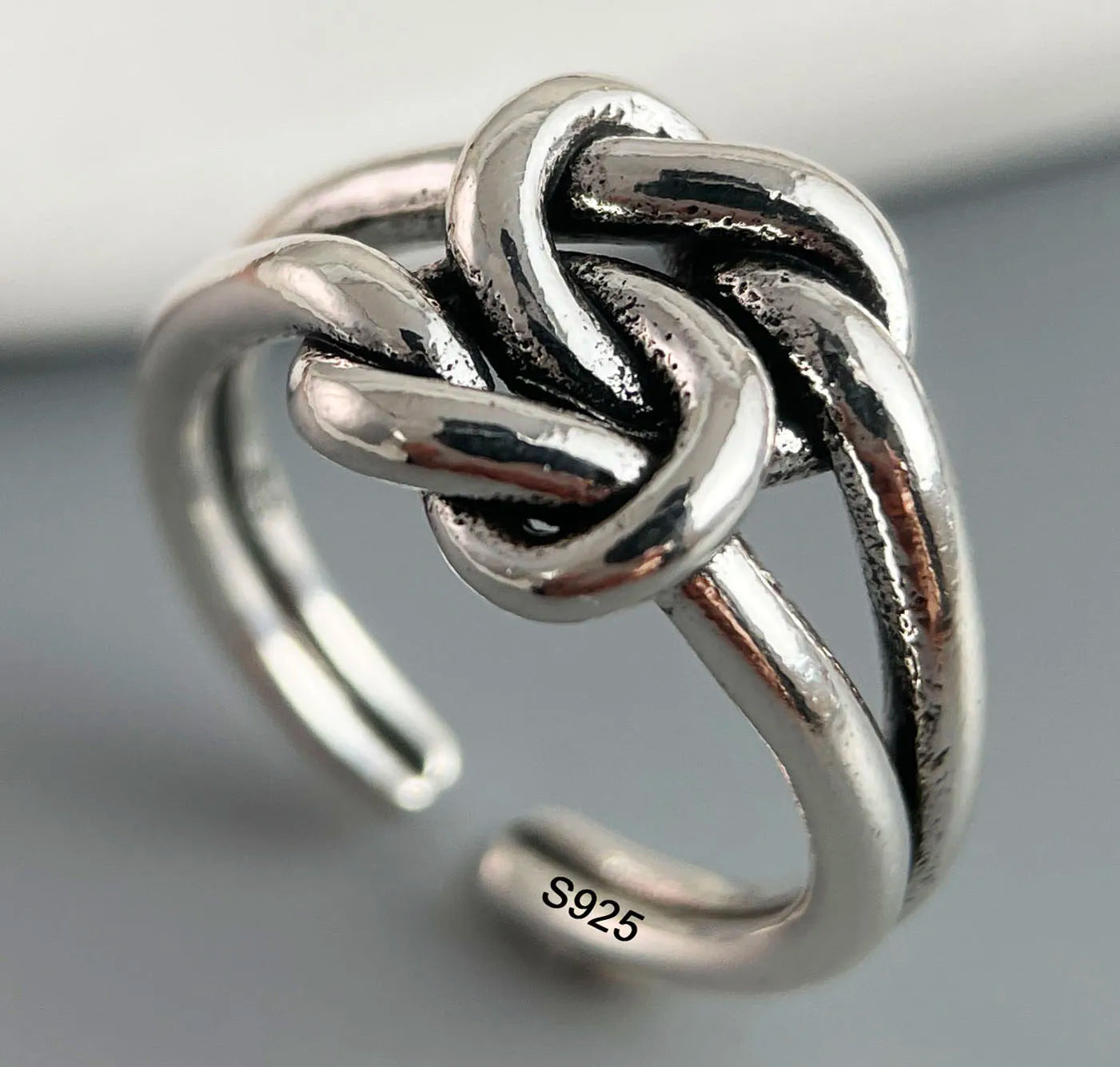 Ringe aus 925er-Sterlingsilber für Damen, Paare, minimalistisch, handgefertigt, schlicht, Retro-Blumen-Herz-Ring, edler Schmuck, Geschenk, verhindert Allergien