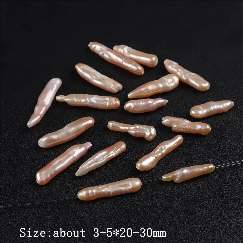 Unregelmäßige Natürliche Perle Perlen Charms Kreuz Runde Barocke Perle Lose Perlen Für Schmuck Machen DIY Anhänger Armband Ohrringe