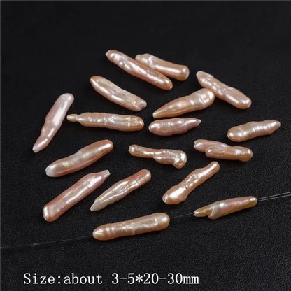 Unregelmäßige Natürliche Perle Perlen Charms Kreuz Runde Barocke Perle Lose Perlen Für Schmuck Machen DIY Anhänger Armband Ohrringe
