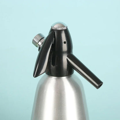 Tragbare Sprudelwasserbereiter Geschmack Soda Blaster CO2 Cocktail Blase Getränke Druckregler Barkeeper Siphon Zubehör Aluminium