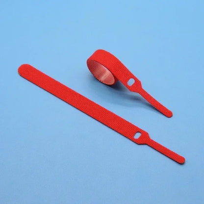 10 ~ 1000 Stück 7 Farben Nylon Kabelbinder Haken Schlaufenlänge 150 mm Backpackers Wanderer Leitungsgürtel Rückenfreier Datenleitungsgurt Magischer Aufkleber