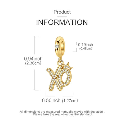 925 Silber Charms Perlen Goldenes Kreuz Krone Wal Schmetterling Anhänger Fit Original Armband Halskette Frauen Schmuck DIY Geschenke