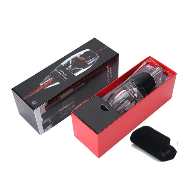 Ortable Rotweindekanter, Bernoulli Air Magic Belüfter, Weißwein, Whisky, Schnell, Ausrüstung, Barzubehör