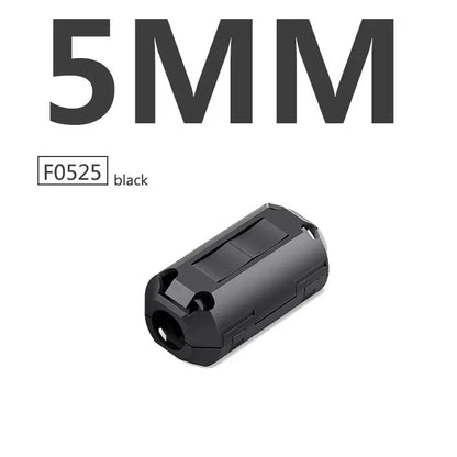 DIVEDEER Clip-on Magnetringfilter, abnehmbarer EMI-Unterdrücker, Datenkabel-Anti-Interferenz- und elektromagnetische Abschirmung