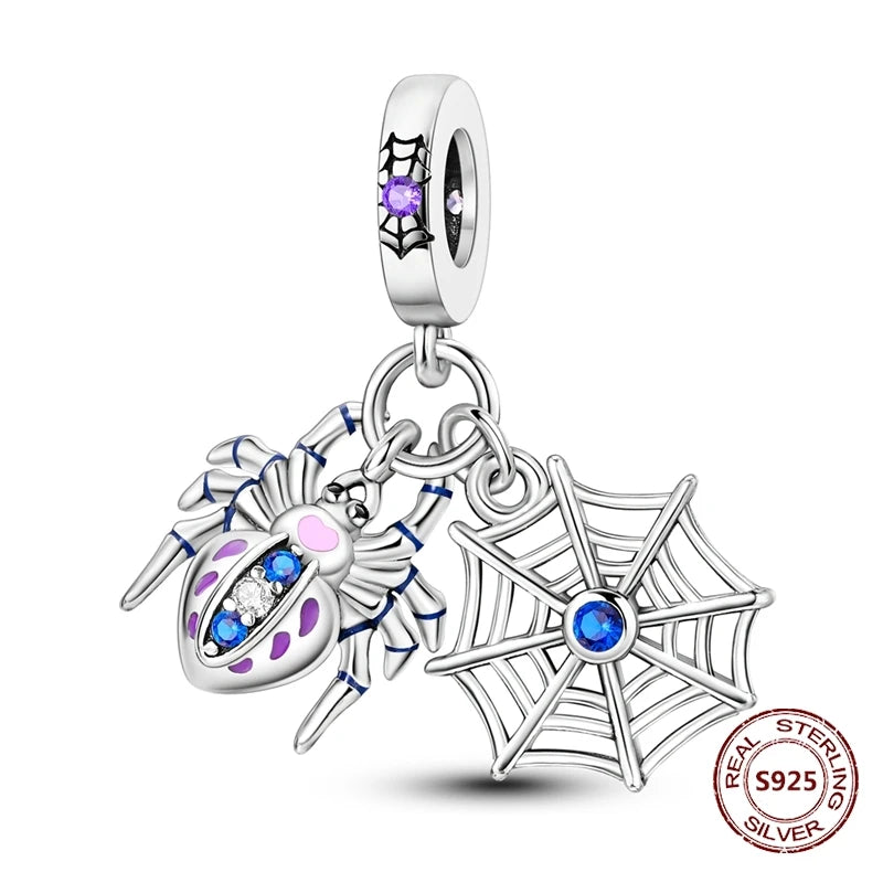 Flugzeug-Charm, 925er Silber, Original-Zirkon, Kleeblatt, Avocado, Charms, Perle, passend für Armbänder, DIY-Schmuck für Frauen, Hochzeitstag, Geschenk
