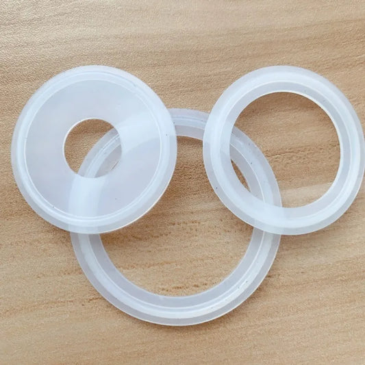 1PCS Fit 19mm-Rohr X 219mm O/D Sanitär Tri Clamp Ferrule Silikon Dichtung streifen Dichtung Ring Unterlegscheibe Für Homebrew Dairy Produkt