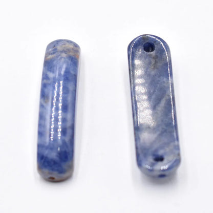 Wholesale10pcs/lot Natürlicher Fluorit Stein Kristall Stecker Anhänger Mode Armband Halskette Zubehör für Schmuckherstellung