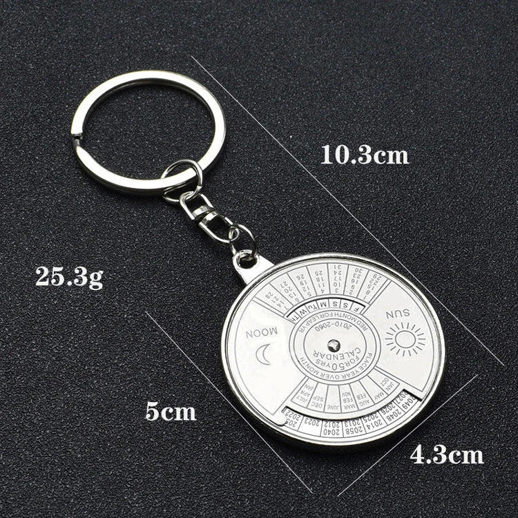 50 Jahre Super ewiger Kalender Schlüsselanhänger Flaschenöffner Schlüsselanhänger Astrologie Schlüsselanhänger Party Geschenk Schlüsselanhänger Geschenk Schmuck