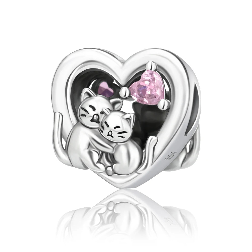 Tier-Serie, 925er-Sterlingsilber, Giraffe, Kamel, Gans, Orang-Utan, Affe, Siegel-Charm, passend für DIY-Armbänder, Halsketten, edler Schmuck, Geschenke