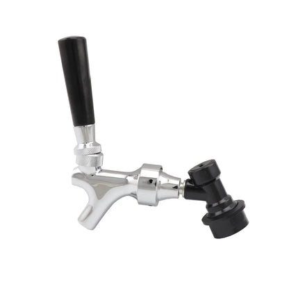 Einstellbare Bier Tap Wasserhahn Mit Chrom Überzug, Bier Hause brauen Tap Mit Ball Lock Trennen Flüssigkeit Stecker