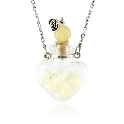 Mode Glas Parfüm Ätherisches Öl Flasche Anhänger DIY frauen Parfüm Wunsch Knochen Asche Lanugo Duft Enhancer Halskette