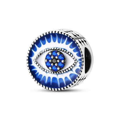 Blue Series Charm-Anhänger aus 925er-Sterlingsilber, Saphir, Baum des Lebens, Flasche, Elefant, Planet, Ozean, Herz, passend für DIY-Armbänder, Halsketten, Geschenke