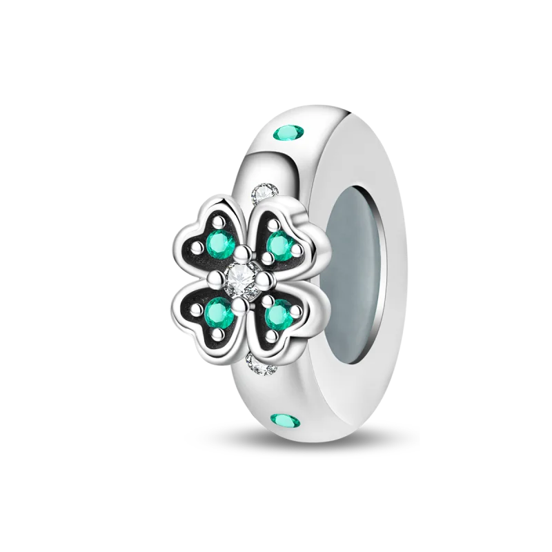Anhänger aus 925er-Sterlingsilber, grüne Serie, Blumenbaum, Apfel-Anhänger, DIY, feine Perlen, passend für Original-Charms-Armbänder, Damenschmuck, Diy