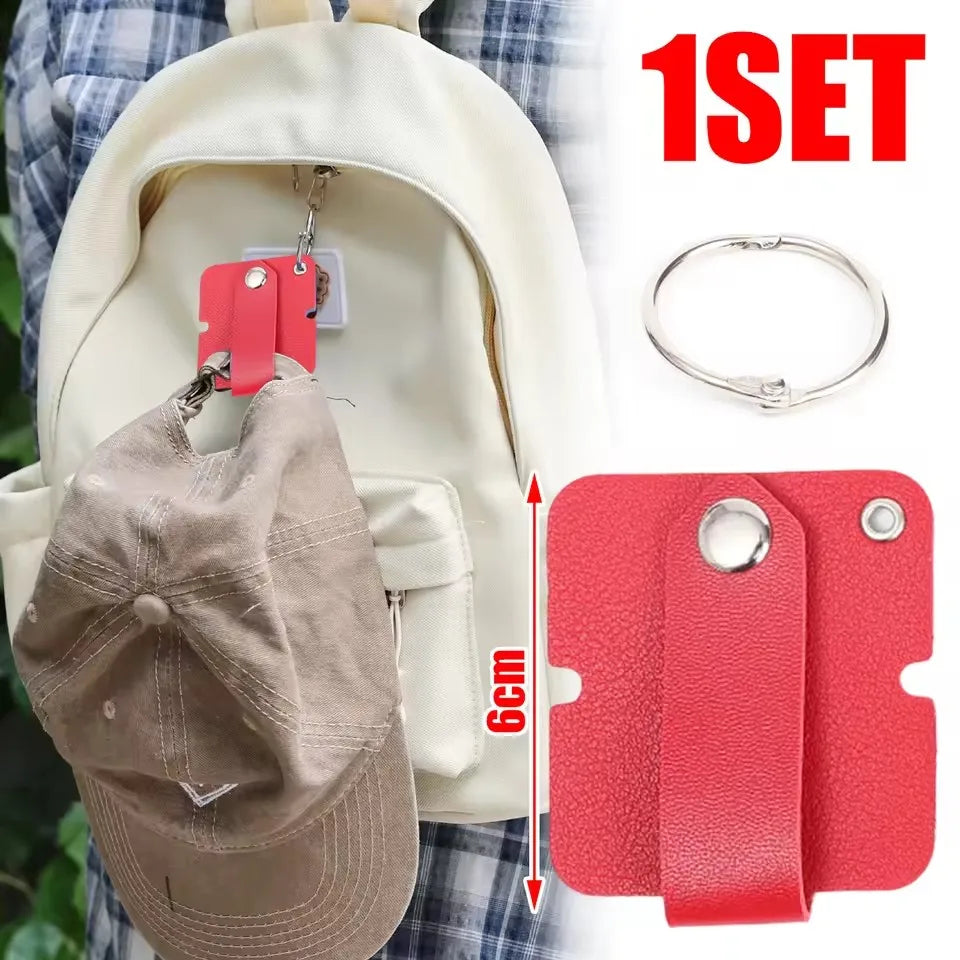 Leder-Kabelclip mit Schlüsselring, Kopfhörerkabelhalter, Schnalle, Kabelaufwicklung, Kabeldraht-Organizer für Telefon, USB-Ladegerät, Datenleitungen