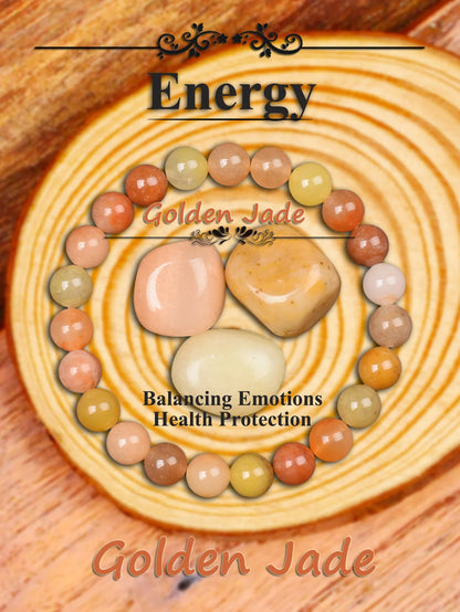 Natural African Bloodstone Beads Bracelet For Courage Protection Grounding Strength Energy Healing & Good Luck Vitality Jewelry
