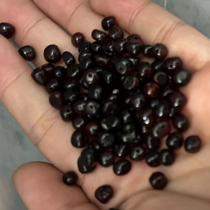 4-5mm baltische Bernsteinperle Edelstein DIY unregelmäßige Bernsteinperlen Herstellung Zubehör mit Zertifizierung Großhandel Naturbernstein