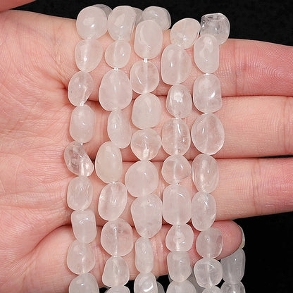 8-10mm unregelmäßige geometrische natürliche Rauchquarz stein DIY lose Perlen für Schmuck herstellung hand gefertigte Armband Accessoires