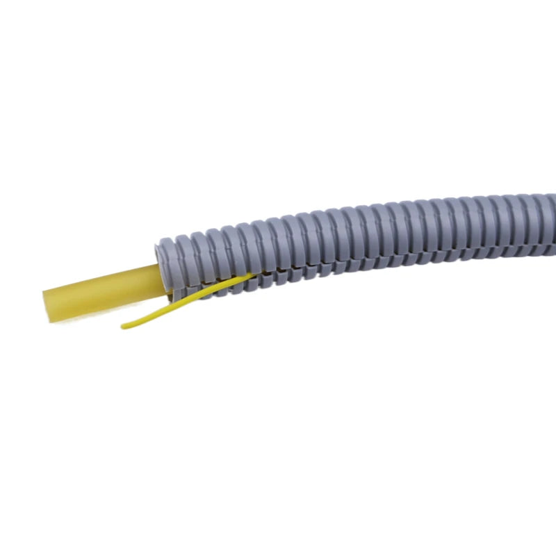 1/5M PP Isolierte Rohr 7,5mm-25mm Auto Linie Rohr Kabelbaum Threading Kunststoff split Draht Webstuhl Schutz Hülse