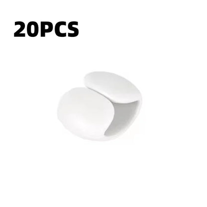 1-20PCS Tragbare Kabel Clips Desktop USB Ladekabel Management Wiederverwendbare Kabel Organizer Draht Halter Protektoren Hause büro