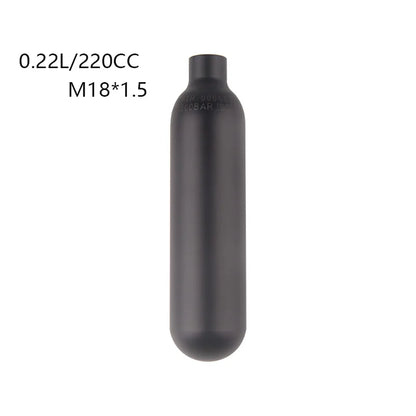0,22 L 220CC Aluminium Flaschen 200BAR 3000PSI CO2 Air Tank Station Scuba Gas Zylinder HPA Pneumatikzylinder Für Aquarium tauchen