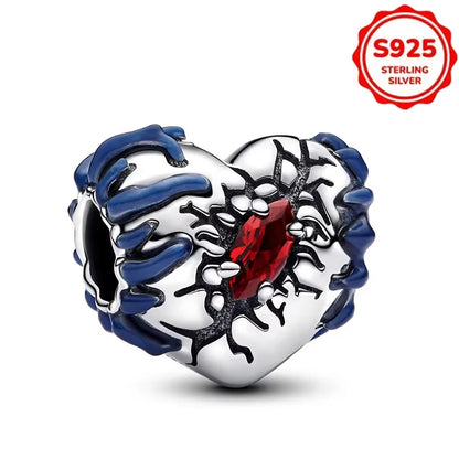 925 Sterling Silber Charms Heiße Star Wars Serie Mandalorianer Helm Anhänger Perlen Original Damen Armbänder DIY Schmuck Geschenke