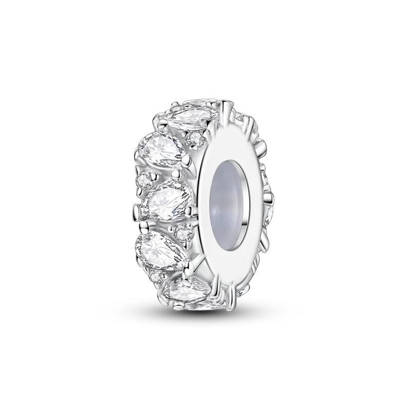 Clip-Perle mit Tiermotiv, 925er-Sterlingsilber, Löwe, Tiger, Elefant, Hund, Positionierungsperle, passend für Original-Armbänder, DIY-Schmuck