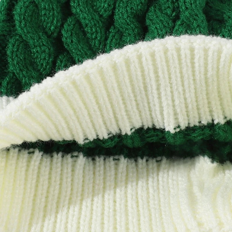 Weihnachten Weihnachten Santa Neujahr Hut Outdoor Winter Warme Häkeln Stricken Mützen Schädeldecke Pompom Kappe Motorhaube Party Geschenke Für Erwachsene Kinder