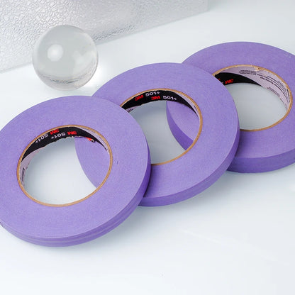 3M 501+ Abdeckband für Autolackierung Lila Papierband Hochtemperatur-Malerband 3M 501 Abdeckpapier