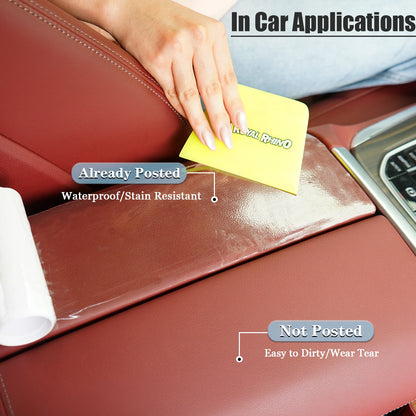 1 Rolle Auto-PPF Anti-Kollisions-Folie Transparenter Schutzaufkleber Kratzfester Schutz für Autoinnenraum/Außenbereich