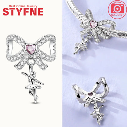 2025 S925 Silber Unendlichkeit Liebe Baumeln Charms Wie Schlange Verwickeln Perlen Fit Original Armband Diy Zubehör Edlen Schmuck Geschenke