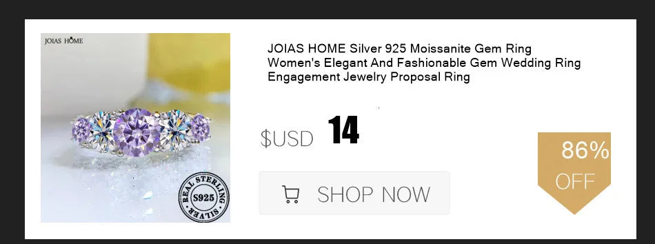 JOIAS HOME 18 Karat vergoldet 3,6 CT Alle Moissanit Ringe für Frauen 5 Steine funkelnder Diamant Ehering S925 Sterling Silber Schmuck