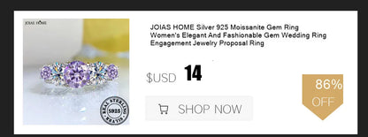 JOIAS HOME 18 Karat vergoldet 3,6 CT Alle Moissanit Ringe für Frauen 5 Steine funkelnder Diamant Ehering S925 Sterling Silber Schmuck