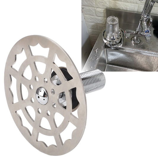 Automatische Tasse Rinser Düse Bar Glas Rinser Wasserhahn Kopf Edelstahl Tasse Waschmaschine Reiniger Küche Bar Zubehör