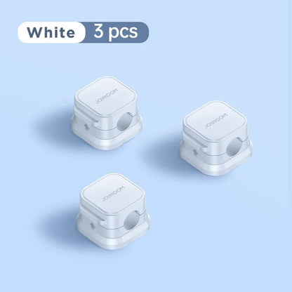 Joyroom 3/6/12PCS Magnetische Kabel Organizer Klebstoff Telefon Kabel Clip Desktop Kabel Draht Kabel Halter für Büro Schreibtisch Management