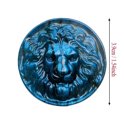 1pc Skulptur Dekoration natürliche Labradorit Löwen statue beseitigen negative Energie und Stress Stein Ornament für Eltern DIY