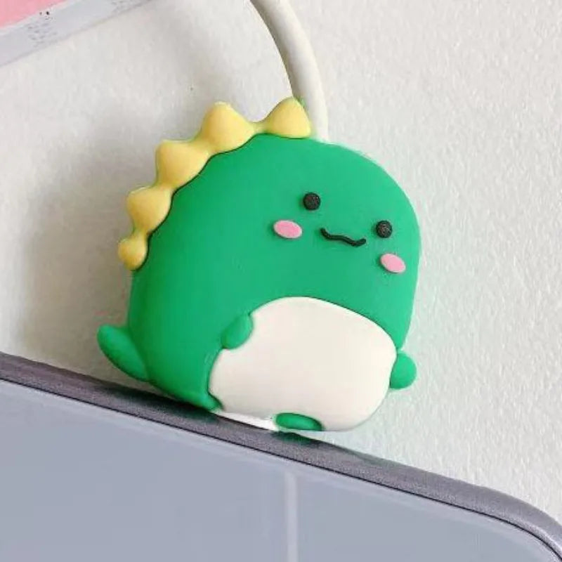 1pc Nette Cartoon Kabel Protector Draht Organizer Wickler Saver Für USB Ladekabel Daten Linie Kopfhörer Kabel Schutz Abdeckung
