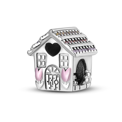 Charm-Perle aus 925er-Sterlingsilber, Mutter-Geschenk, Mutter, Liebe, glückliche Familie, baumelnd, passend für Original-Armreif, Halskette, DIY-Schmuck