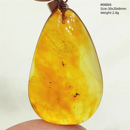 Natürlicher Bernstein-Anhänger Baltischer Blumen-Gelber Bernstein Damen Herren Schmuck Reiki-Stein AAAAAAA