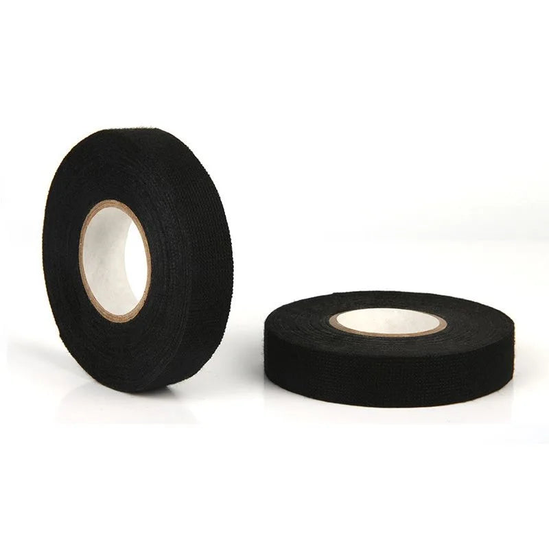 Elektrisches Isolierband, hitzebeständiges Kabelbaumband, 19 mm, Kabelbaum für Autos, Kabelbaum, Schutz, wasserdichtes Klebeband, Klettband