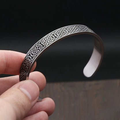Nordic Retro Viking 316L Edelstahl Armbänder Für Männer Frauen Mode Kreative Manschette Armreifen Paar Schmuck Geschenke Dropshipping