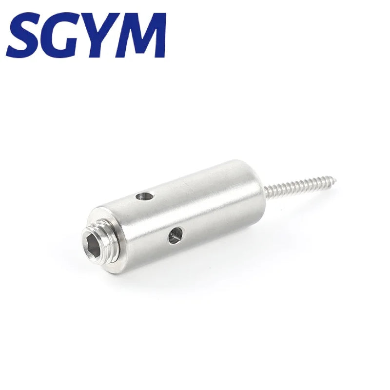 SGYM 20Pcs Grüne Wand Edelstahl Naben Draht Spalier Kits für Klettern Pflanzen Spalier Draht Naben für 3mm draht Seil Kabel
