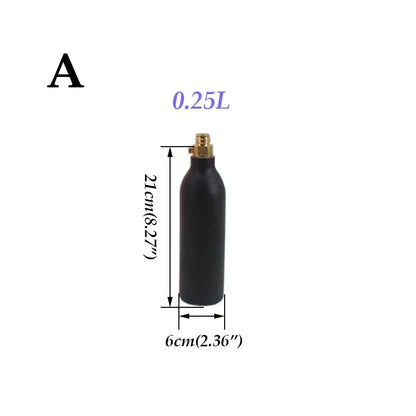 Bier Mini Fass & kommerzielles Fass Dosier set CO2 Picknick Gewindes ch neids ystem kompatibel 0,25 l tr21 * 4 Gasflasche Homebrew Kegging