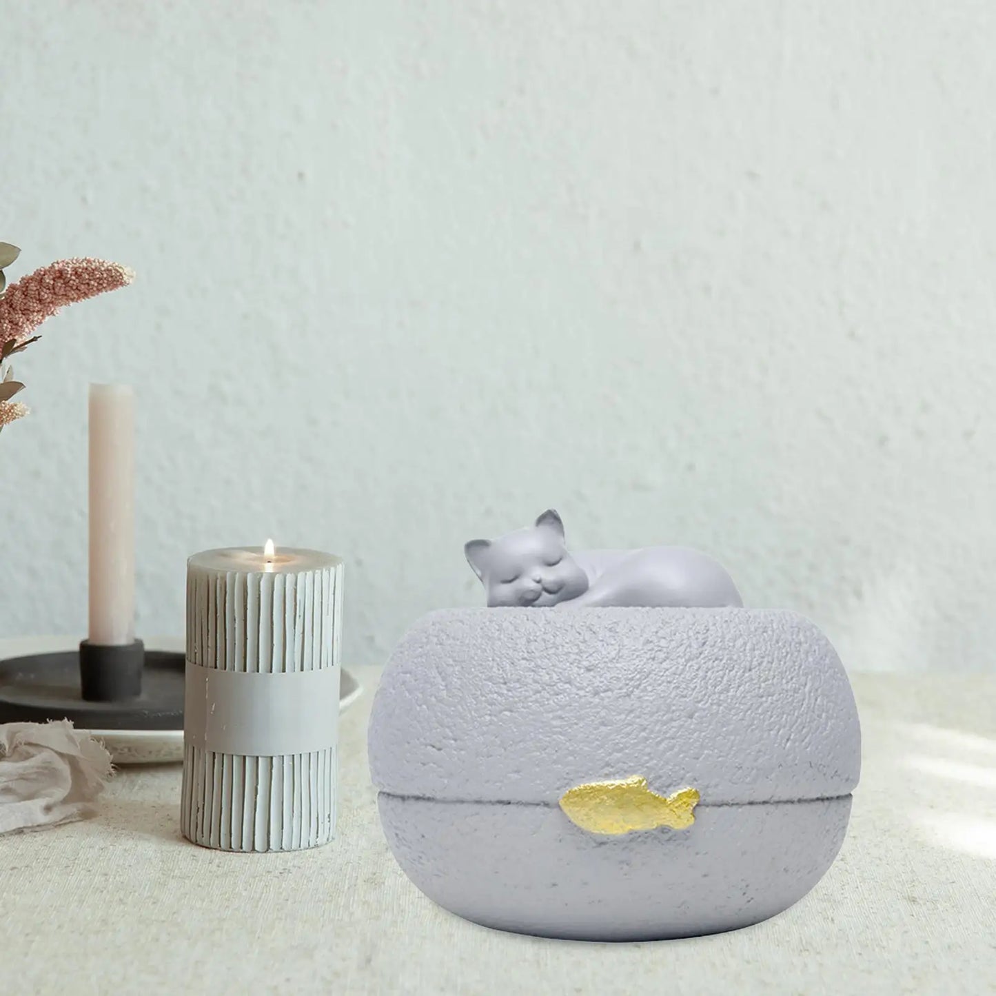 Pet Urn Cremation Memorial Urn Organizer Keepsake Case Storage Urn Box Hold Precious Memorable Casket Memorial Keepsake Box