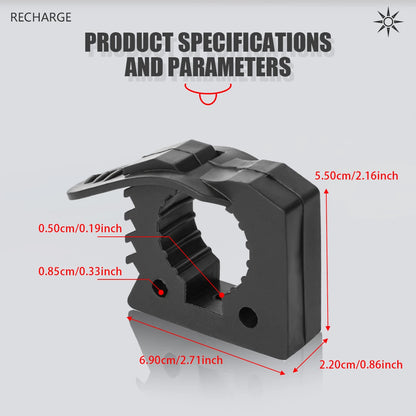 Quick Fist Klemme zur Montage von Geräten und Werkzeugen, Auto Offroad 4X4 LKW Anhänger Wohnmobil Boot ATV UTV Haus- und Autozubehör, 1,18"-1,42"