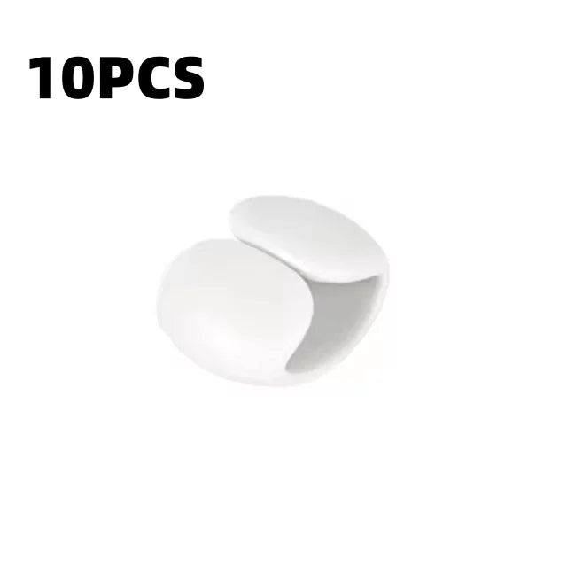 1-20PCS Tragbare Kabel Clips Desktop USB Ladekabel Management Wiederverwendbare Kabel Organizer Draht Halter Protektoren Hause büro