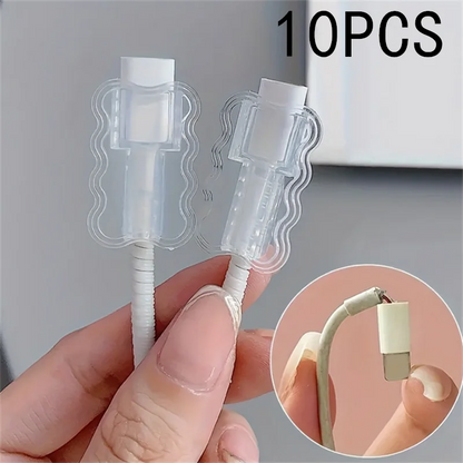 5/10/50 stücke Daten Kabel Schutz Ärmeln Anti-Breakage Cord Saver Flexible Kabel Lagerung Für Schule Hause handy Zubehör
