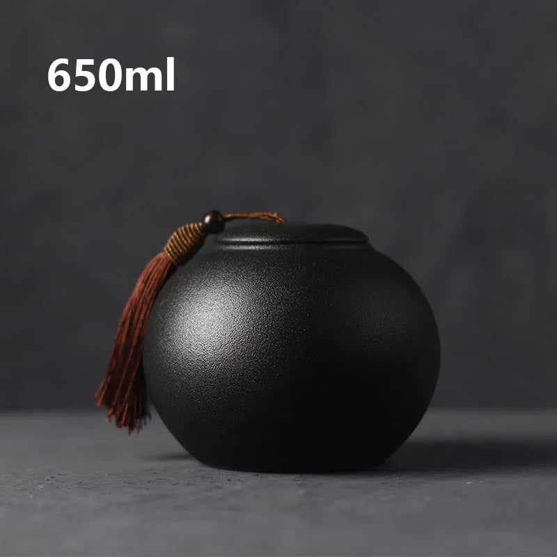 Ceramic urns for pets, black cremation of human ashes, small keepsake, funeral casket, memoria urn