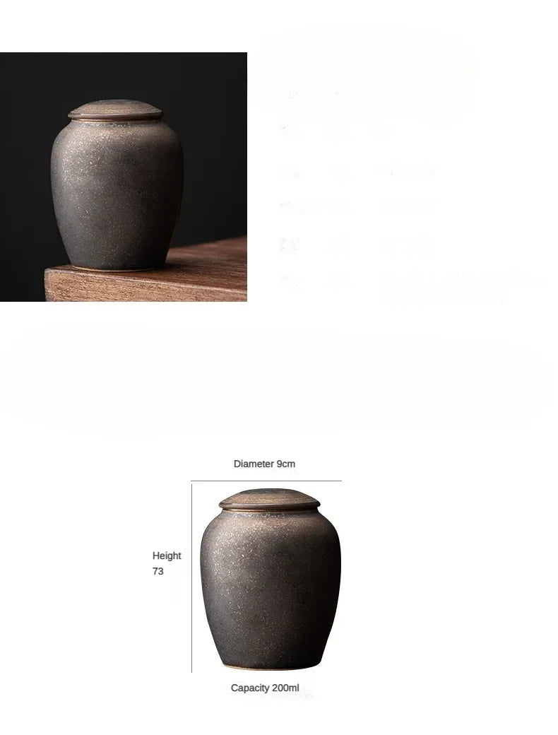 Bird Dog Cat Pets Urns Cremation Vintage Ceramic Mini Portable Pet Caskets Animal Ashes Storage Coffin Pet Supplies Memorials