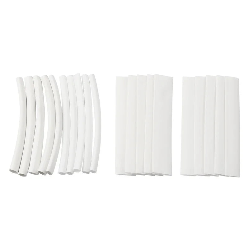20pcs Wärme Schrumpfen Rohr Hülse Weiß 3/4:1 Wrap Draht Für iPhone Für iPad Für Android Für Samsung Daten Linie Isolierung Sleeving