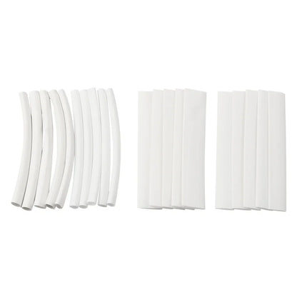 20pcs Wärme Schrumpfen Rohr Hülse Weiß 3/4:1 Wrap Draht Für iPhone Für iPad Für Android Für Samsung Daten Linie Isolierung Sleeving